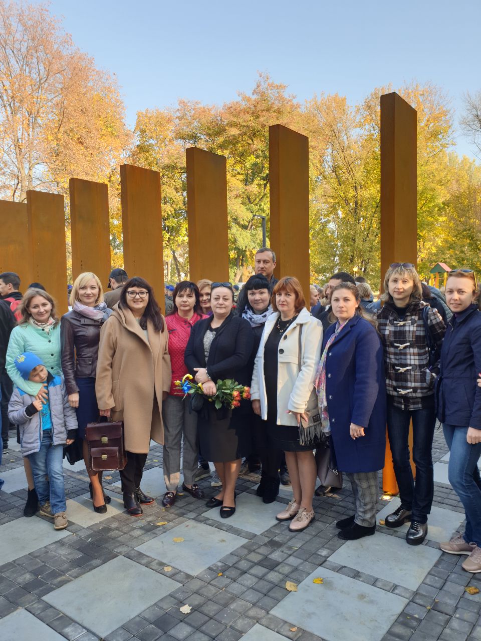 Відкриття монумента Захисників України